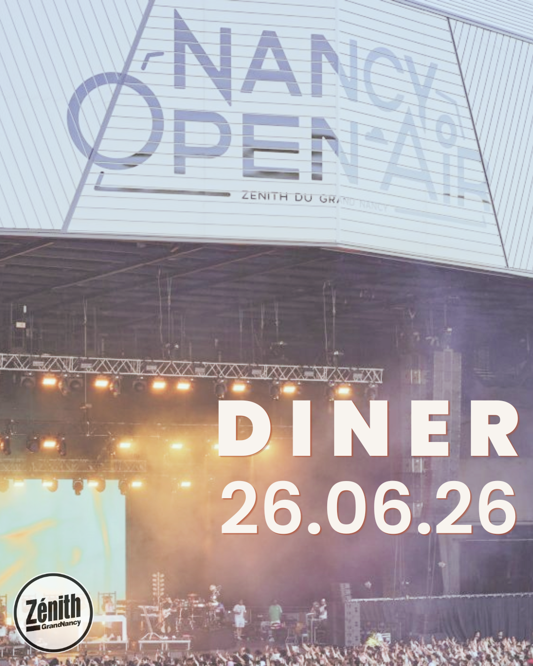 Diner gastronomique au Zénith de Nancy